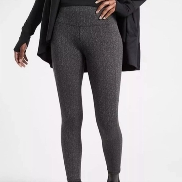 Athleta Pants - Athleta Delancey Textured Tight Legging